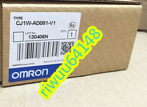 【保証付き】【送料無料】★新品！　OMRON/オムロン　 CJ1W-AD081-V1 アナログ出力ユニット