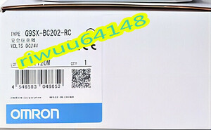 【保証付き】【送料無料】★新品に近い！　OMRON/オムロン　 G9SX-BC202-RC セーフティコントローラ