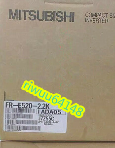 【保証付き】【送料無料】★新品！　MITSUBISHI/三菱 　FR-E520-2.2K　　インバーター