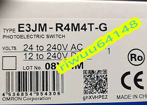 【保証付き】【送料無料】★新品！　OMRON/オムロン　 E3JM-R4M4T-G 光電センサー