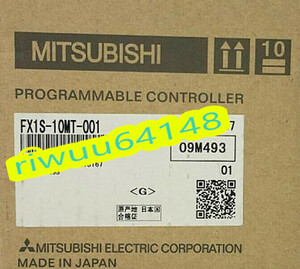 【保証付き】【送料無料】★新品！　MITSUBISHI/三菱 　FX1S-10MT-001 　　PLC入出力ユニット