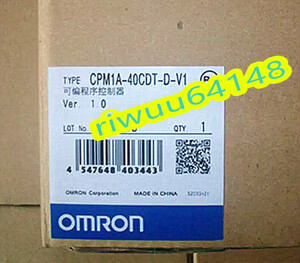 【保証付き】【送料無料】★新品！　OMRON/オムロン　 CPM1A-40CDT-D-V1 　　CPUユニット