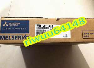 【保証付き】【送料無料】★新品！　MITSUBISHI/三菱 　MR-J3-40A 　サーボアンプ