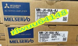 【保証付き】【送料無料】★新品！　MITSUBISHI/三菱 　MR-J4-60A-RJ 　サーボアンプ