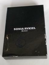 美品 ソニアリキエル SONIA RYKIEL ネックレス ゴールド色 SRロゴ 箱付き_画像6