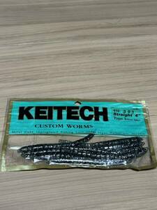  Kei Tec custom wa-m4SⅠ-303 STRAIGHT 4TypeⅠ(None Salty) 8ps.@ unused goods wa-m fishing gear bus fishing KEITECH①