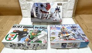  unused * not yet constructed * Bandai RG 1/144 RX-78-2 gun pra Gundam BB warrior 30th real seven eleven color large amount together 3 point F13