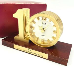 MODEAN 置時計 クオーツ 10周年 記念時計【動作品】