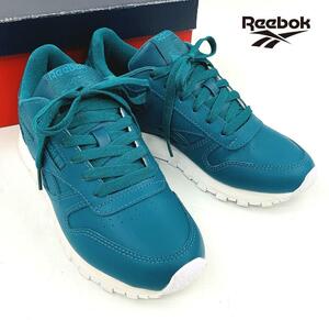 Reebok Classic Leather Sneakers リーボック クラシック レザー EF3033 グリーン 3642571 スニーカー ランニングシューズ レディース 23cm