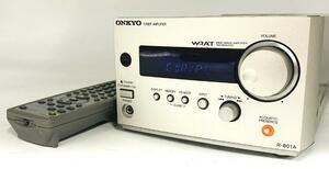 ONKYO Onkyo R-801A FM AM tuner amplifier [ sound out output operation verification ending ]