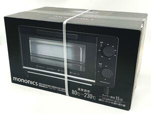 MONONICS 温度調節機能付き オーブン トースター PPIT-MNTS1000-BK ブラック【新品未開封品】
