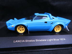 1/43 Lancia Stratos Stradale 1974 голубой 