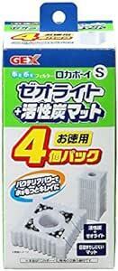 ジェックス 【ロカボーイS ゼオライト&活性炭マット お徳用4個パック】 3個セッ