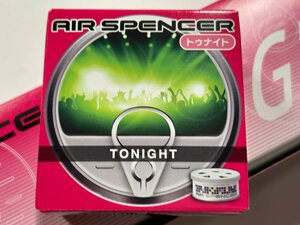 人気の自動車用芳香剤 栄光社 エアースペンサー AIR SPENCER 丸缶タイプ 【トゥナイト】10個