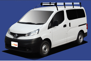 精興工業 タフレック（TUFREQ）ルーフキャリア HF442A NV200 バネットバン Hシリーズ 8本脚/アルミ製