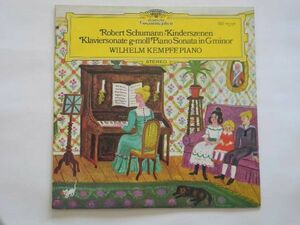 ケンプのシューマン☆子供の情景、ピアノ・ソナタ第２番☆日本ポリドール盤