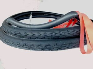 * Duro( Dunlop OEM factory )DB7044 700X38C tire +.52mm tube x 2 ps + rim tape width 20mm 2 ps 