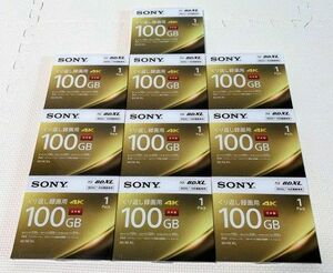 SONY ブルーレイディスク BD-RE XL100GB 10枚