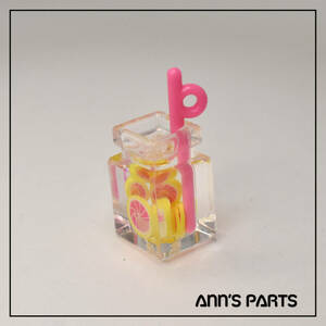 ◆Ann's Parts◆　mini01_4.ミニチュア　アクリルパーツ 瓶ドリンク