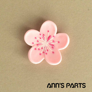 ◆Ann's Parts◆　acr01_13.アクリルパーツ　和風　桜の花デコパーツ