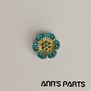 ◆Ann's Parts◆　acr02_35.アクリルパーツ オリエンタルカラー　フラワービーズ