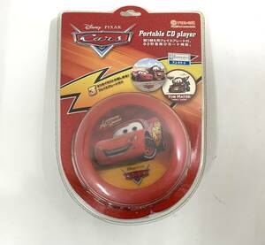 517【未開封品】Disney PIXAR 「Cars(カーズ)」『Portable CD player ポータブルCDプレーヤー』フェイスプレート3枚付属 ヘッドホン付き