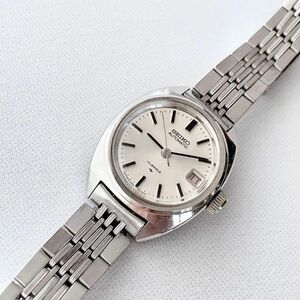 SEIKO 17石　#2205-0050レディース自動巻／手巻き腕時計　稼動品