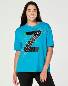 【新品】Zumba　ズンバウェア　Tシャツ　Mサイズ Z1T000434 　男女兼用