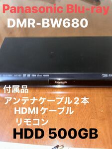 Panasonic Blu-ray(DMR-BW680)