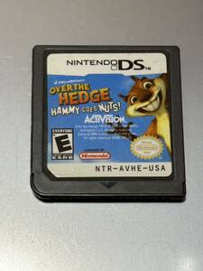 Nintendo DS Over the Hedge Hammy Goes Nuts 北米 英語 海外 ゲーム ソフト 本体 ニンテンドーDS ゲームソフト 任天堂 ポイント消化