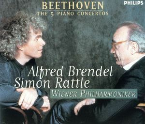 【輸入盤】ＢＥＥＴＨＯＶＥＮ　ＴＨＥ　５　ＰＩＡＮＯ　ＣＯＮＣＥＲＴＯＳ／アルフレッド・ブレンデル（Ｐｆ）,サイモン・ラトル,ウィー