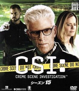 ＣＳＩ：科学捜査班　コンパクト　ＤＶＤ－ＢＯＸ　シーズン１５／テッド・ダンソン,エリザベス・シュー,ジョージ・イーズ