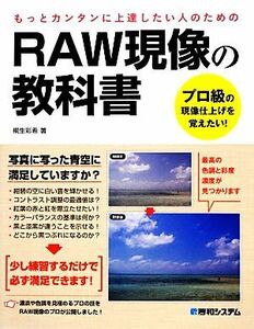 ＲＡＷ現像の教科書　もっとカンタンに上達したい人のための　プロ級の現像仕上げを覚えたい！ 桐生彩希／著