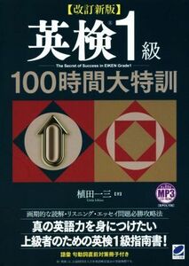 英検１級１００時間大特訓　改訂新版／植田一三(著者)