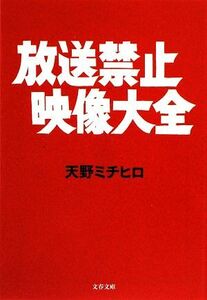 放送禁止映像大全 文春文庫／天野ミチヒロ【著】