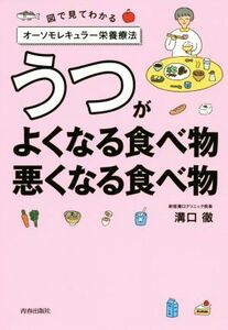 うつがよくなる食べ物、悪くなる食べ物 図で見てわかるオーソモレキュラー栄養療法／溝口徹(著者)