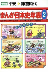 平安・鎌倉時代 まんが日本史年表２／人見倫平，大倉元則【漫画】