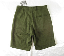 エンジニアードガーメンツ★2023ss モデル★≪税込定価37,400円≫ ★ Sunset Short - Polyester Sharkskin /Olive【XS】_画像2