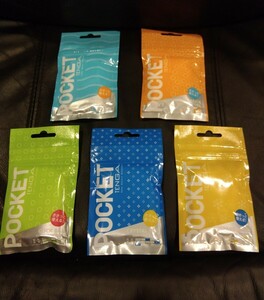 POCKET TENGA pocket ton ga lotion new goods unopened goods 5 pack mobile 