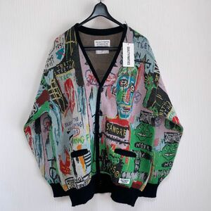 M【WACKOMARIA】BASQUIAT CARDIGAN／新品タグ付／送料込