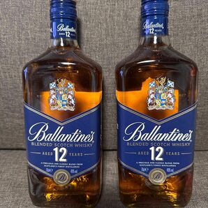 【終売】バランタイン12年　2本 スコッチウイスキー サントリー Ballantines aged12years 未開封未開封