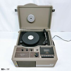 Columbia コロンビア カセットレコードプレーヤーシステム GP-22 ★ポータブル電蓄 レコード録音