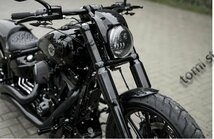 Harley ハーレー V-ROD ナイトロッド スペシャル 2007-2011 上下 フロント フォークカバー チューブキャップ キット プロテクター_画像6