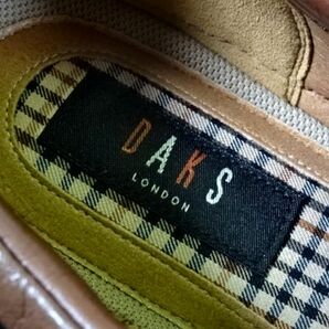 新品 マドラス ダックス ロンドン 日本製 本牛革 レザー ビジネスシューズ 靴 27.0cm 茶 madras製 DAKS LONDON メンズ 男性 紳士用の画像5
