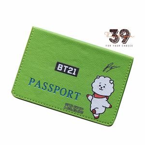 【未使用・数量限定】BT21 RJ パスポートケース　JIN ジン