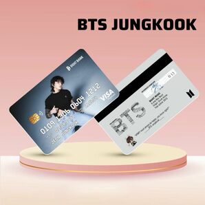 BTS JUNGKOOK ビーティーエス ジョングク　クレジットカード風　PVCカード