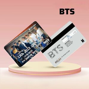 BTS ビーティーエス オール　メンバー　クレジットカード風　PVCカード