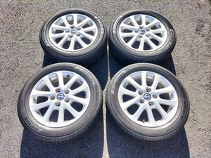 日産 ラフェスタハイウェイスター 純正アルミ ＆ 205/55R16 YOKOHAMA ECOS ES31 2020年製