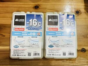 [ Saturday and Sunday -200 jpy *5. day -300 jpy coupon ] Logos ice point under pack GT -16*C 600g hard 2 piece set 