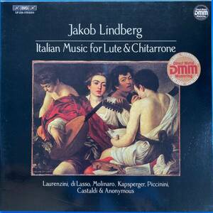 独盤★JAKOB LINDBERG★ITALIAN MUSIC FOR LUTE & CHITARRONE